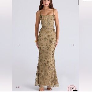 ISO House of CB Olive Naima Dress- XS or S with A-C cups